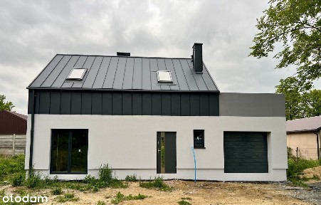 Energooszczędny dom - stan surowy zamknięty z elewacją