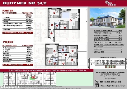 Segment z ogródkiem 110m2