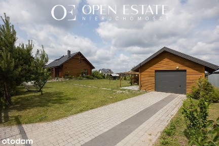 Dom z bali w otoczeniu zieleni |30 min do Warszawy