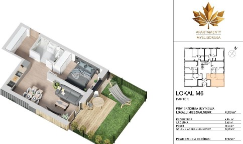 Promocja! Nowoczesne mieszkanie z ogródkiem