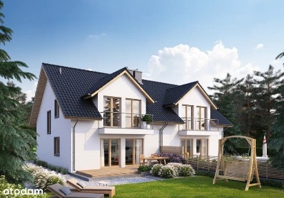 Przestronna, słoneczna połowa bliźniaka w Linii.