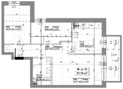 Osiedle przy Lesie | Bud. A | M. nr 47 | 63,62 m2