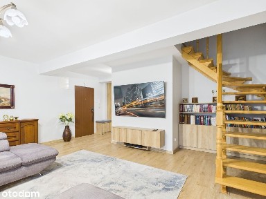 Alternatywa dla domu - dwupoziomowe mieszkanie w centrum miasta