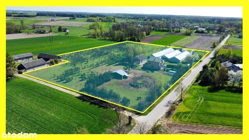 Ferma drobiu na sprzedaż, gospodarstwo z domem i dużą działką