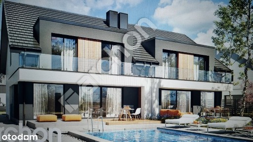 Nowoczesny Dom w Zabudowie Blizniaczej Dom w Klematisach 29 (B)