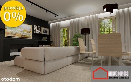 Dom z garażem pod lasem.