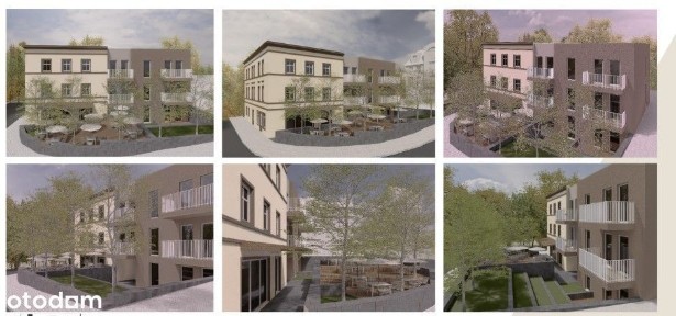 Kamienica z projektem koncepcyjnym przy parku