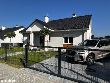 Nowy, wykończony i wyposażony dom parterowy | Jezioro Las | Łagówek