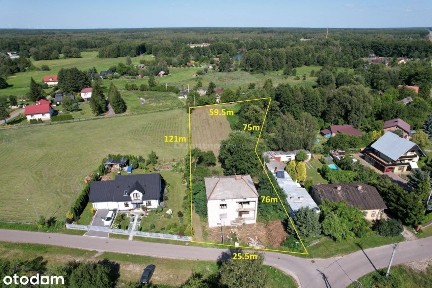 Tani dom 200m2 z działką 4200m2 w Chotyłowie