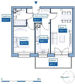 Osiedle Sterowców | budynek S17 | mieszkanie 46