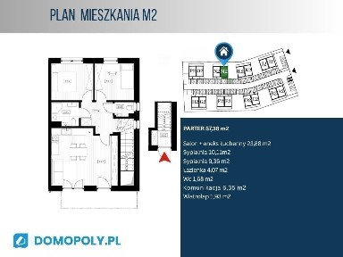 Mieszkanie na piętrze I Poddasze użytkowe I E2