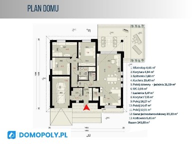 Dom parterowy dla rodziny I Duża działka 10 ar!