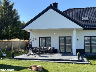 Elegancki nowy dom 264m2 z gotowym gabinetem w wysokim standardzie