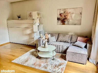 Nowoczesne i przytulne studio 36 m2 z ogrodem i garażem