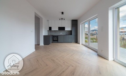 mieszkanie nowe wykończone Radzewo 52,41 m2 taras