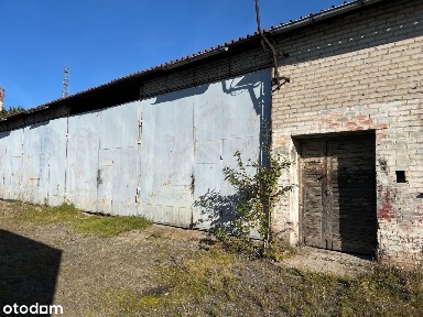 Hala magazynowo-warsztatowa 160 m² | 3 bramy | Słupsk