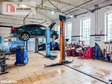 Tylko u nas! Funkcjonujący warsztat Wąbrzeźno 450m