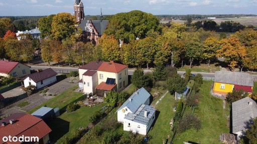 Dom60m2|2garaże|działka 7232 m2| Pawłów centrum|