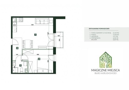 Nowoczesne 2 pokoje z loggią w zielonej części Żernik | bez pcc