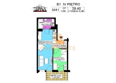 Nowy apartament 2 pokoje 32,5m2 pod klucz balkon