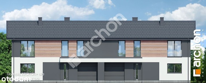 Dom deweloperski w zabudowie bliźniaczej