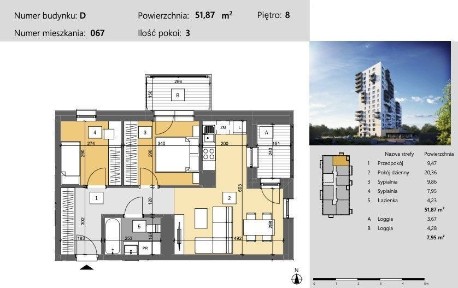 3 Pokoje + 2 Balkony | Garaż + Komórka Lokatorska
