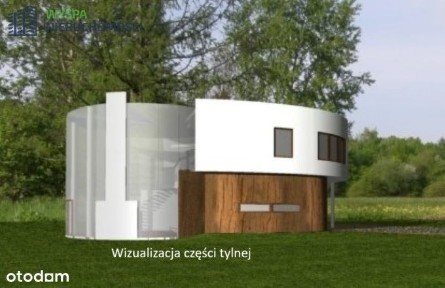 Dom nietuzinkowy z działkami leśnymi dookoła