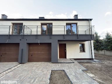 Nowoczesny/energooszczędny bliźniak 152m²/działka 500 m²/5 pokoi/garaż