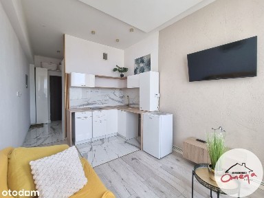 Mieszkanie z widokiem na panoramę miasta.