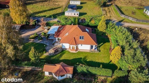 Dom z sauną i ogrodem blisko jeziora Radacz