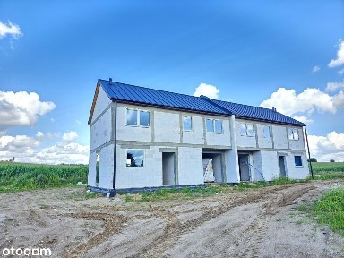 Nowoczesny bliźniak 124 m², Sedranki k. Olecka