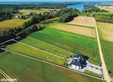 Mazury. DOM z linią brzegową rzeki. 600m od Jeziora Selmęt Wielki.