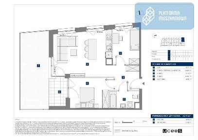 3 pokoje Al. 29-tego na 2027