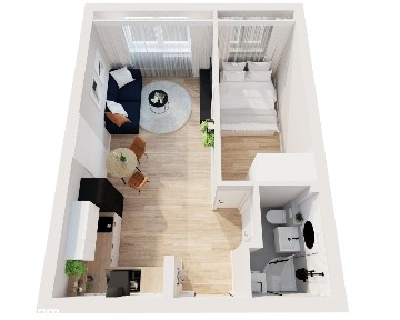 Przytulne 2 pokoje po remoncie