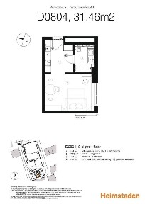Jasne studio w pobliżu centrum | Unique Tower