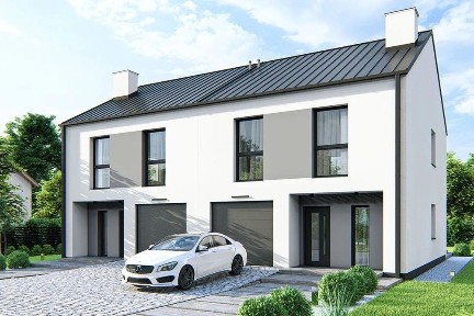 Przedsprzedaż Dom jednorodzinny dwulokalowy PROJEKT MILAN 2 L+LL