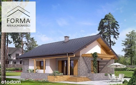 Funkcjonalny dom Borówno | 4 pokoje