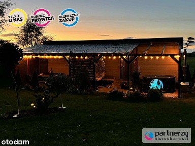 Całoroczny Domek z Suną 30 km od Kościerzyny