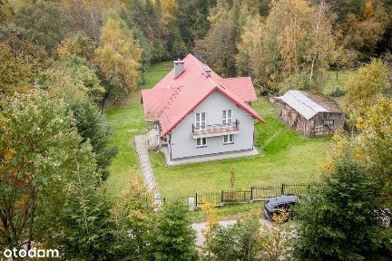 Dom wśród lasów - Brzeżawa, 125 m², działka 24 ar