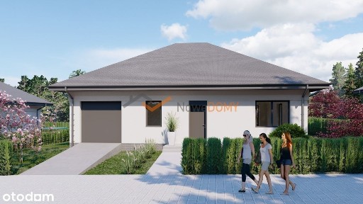 CENA PROMOCYJNA! Parterowy Dom PRZY LESIE w Buku DUŻA DZIAŁKA 0% prow.