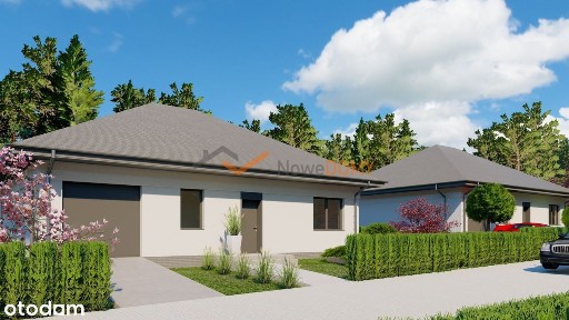 CENA PROMOCYJNA! Parterowy Dom PRZY LESIE w Buku DUŻA DZIAŁKA 0% prow.