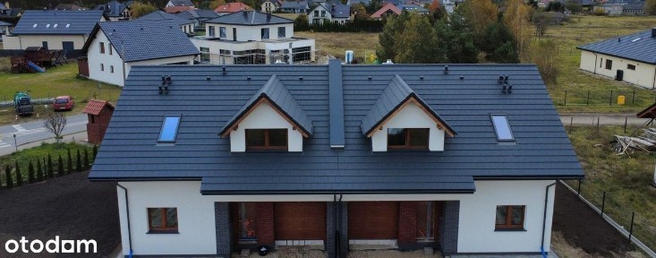 Bliźniak/136m2/ 5-pokoi/ pompa ciepła/ Kruszyn Krajeński/ Etap II