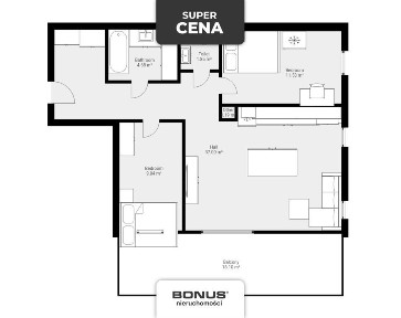 3-pokoje z pięknym widokiem/65 m2