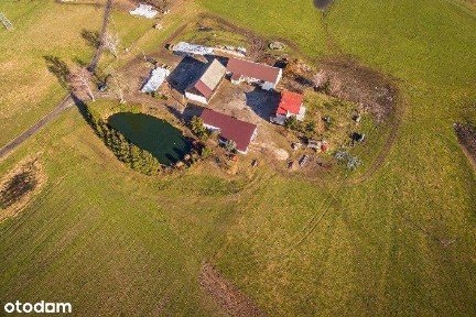 Siedlisko/gospodarstwo z 18 hektarami ziemi w Mikołajkach na Mazurach