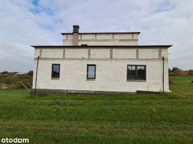 Nowoczesny dom stan deweloperski. Modliborzyce.