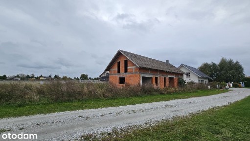 Dom w budowie, działka (1163 mkw.), Opalenica