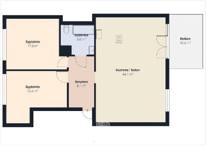 Funkcjonalne 2M+salon z aneksem-potencjał na 3M