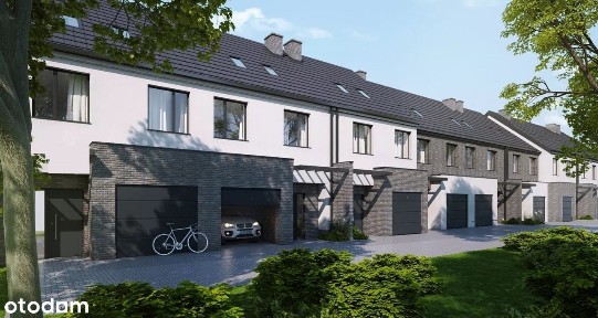 Budynek jednorodzinny w zabudowie szeregowej