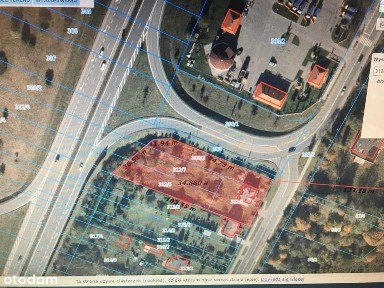 Działka z potencjałem 3480 m kw przy zjeździe z dogi S7 z domem.