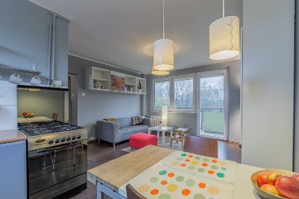 Dwa pokoje 35m2 Rondo Lotników, ul. Przyszkole widok na Park Sielanka